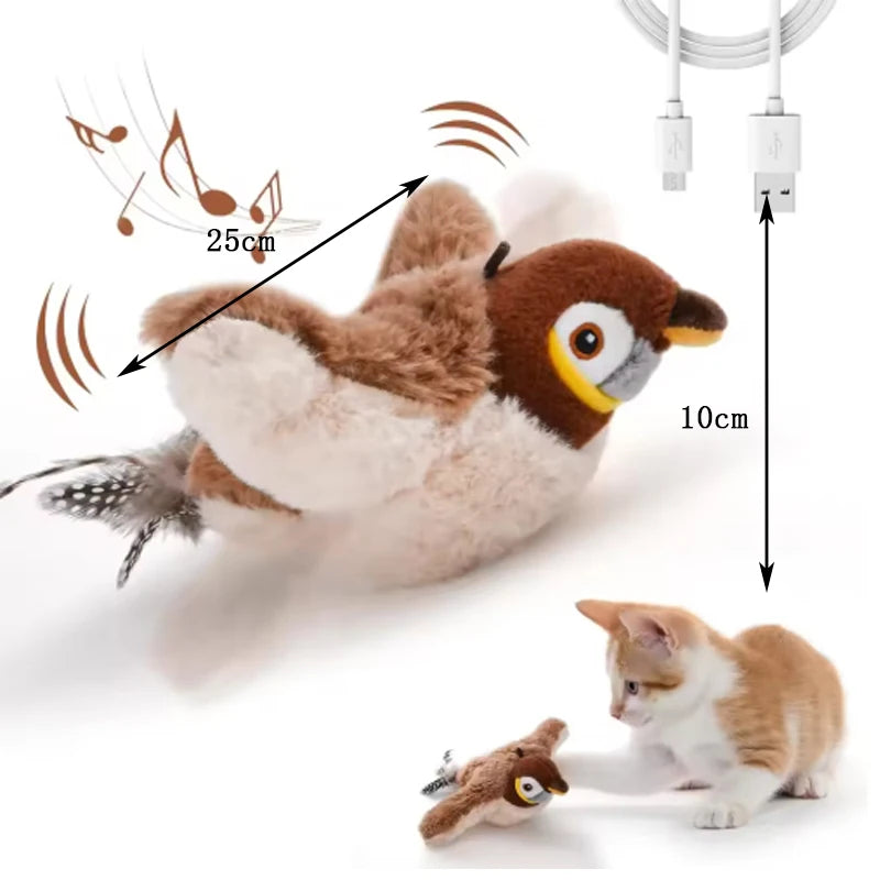 Rechargeable Bird Toy for Cats