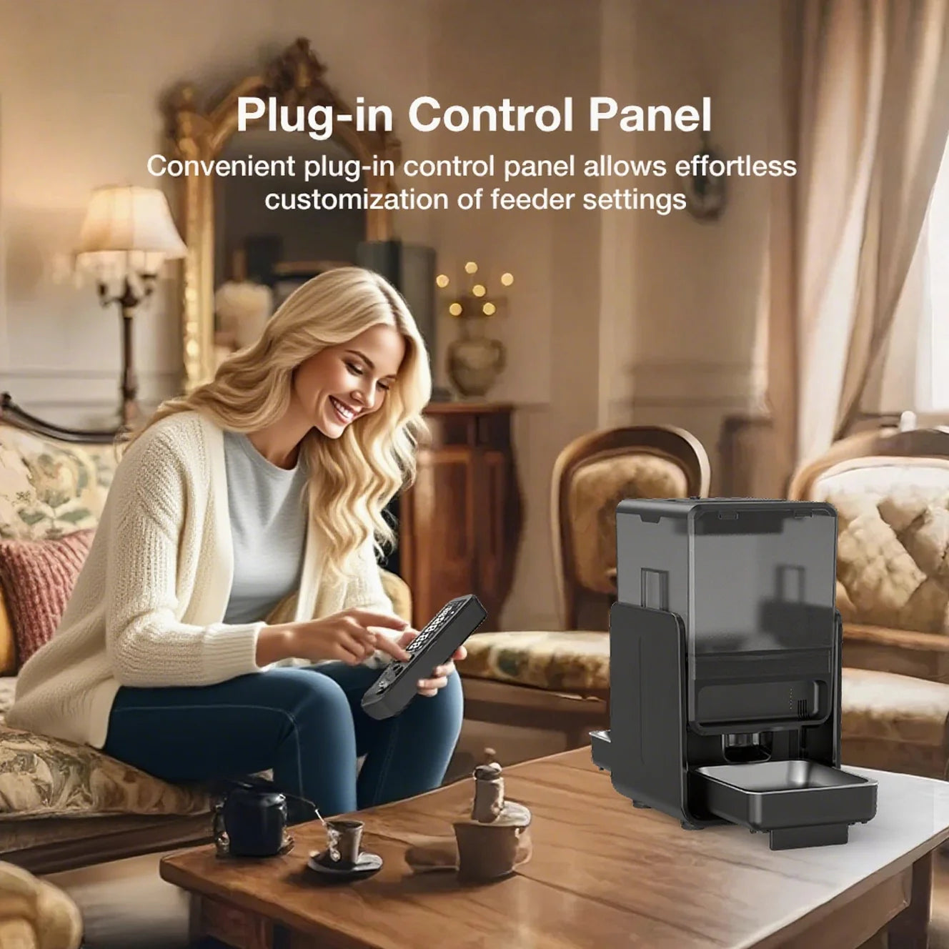 Smart Pet Feeder Automatic for Cats and Dogs