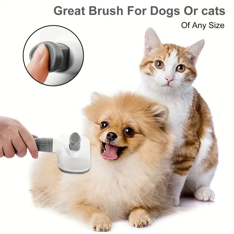 2-in-1 Pet Grooming Brush