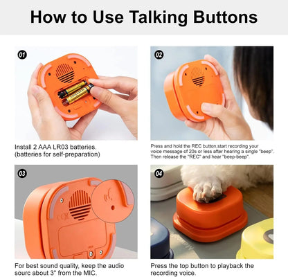 Dog Vocal Training Interactive Toy