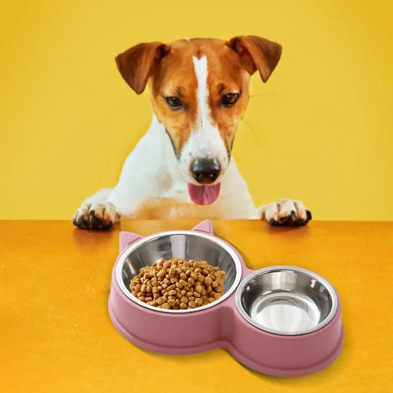 Stainless Bowl Water And Food Feeder