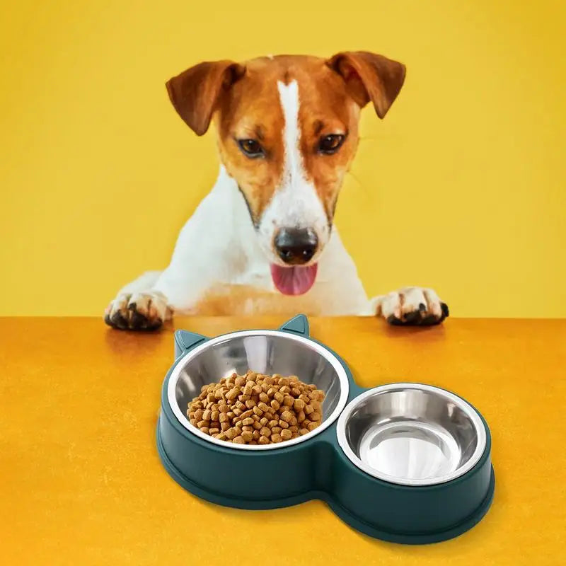 Stainless Bowl Water And Food Feeder