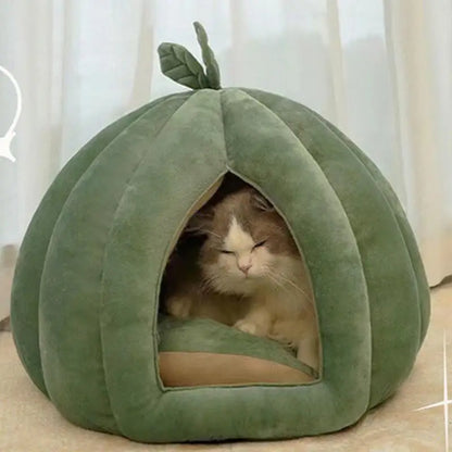 Cat Bed Pumpkin