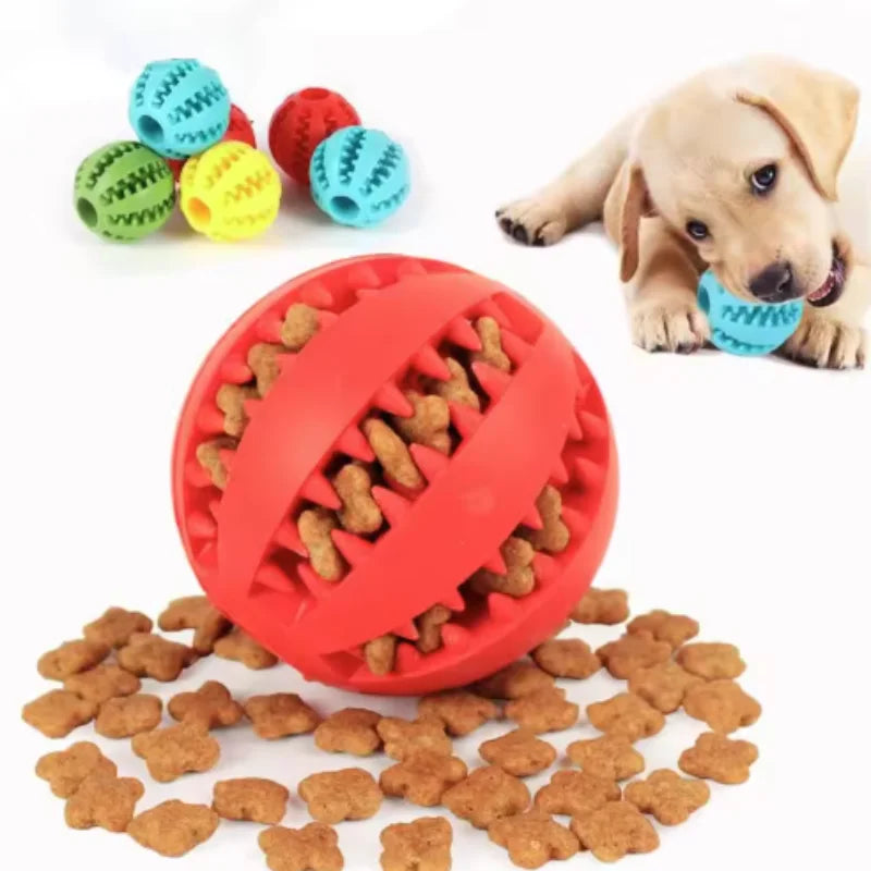 Puppy Rubber Toy Balls