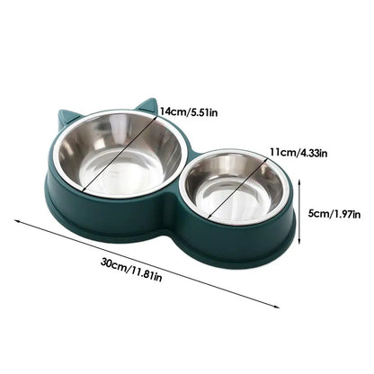 Stainless Bowl Water And Food Feeder