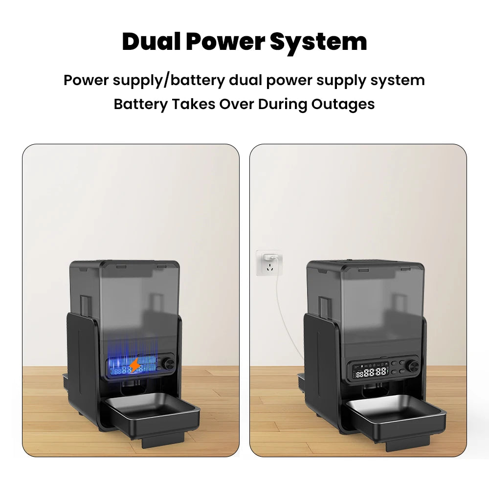 Smart Pet Feeder Automatic for Cats and Dogs