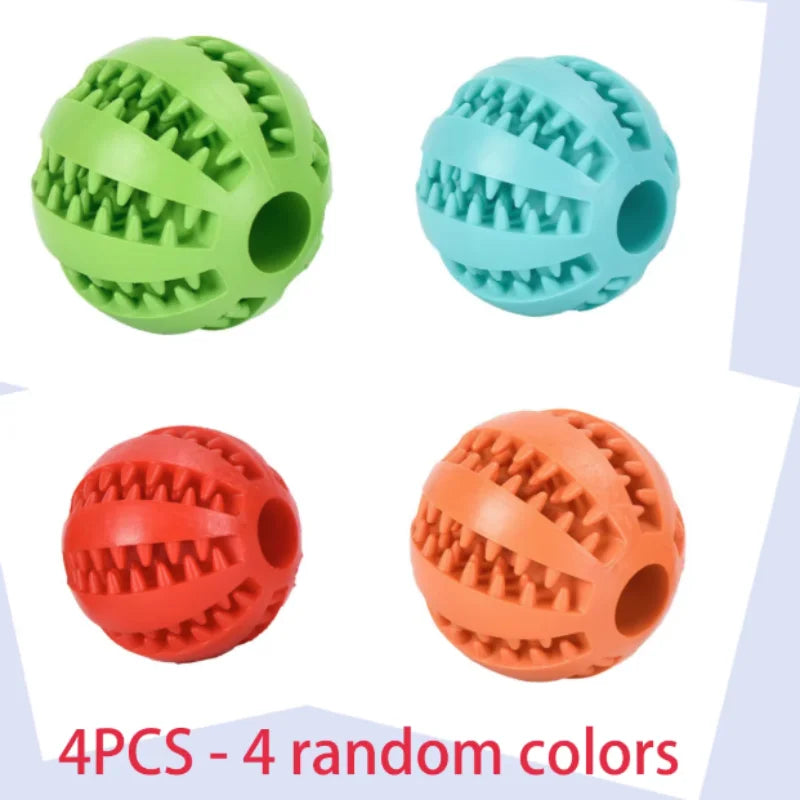 Puppy Rubber Toy Balls