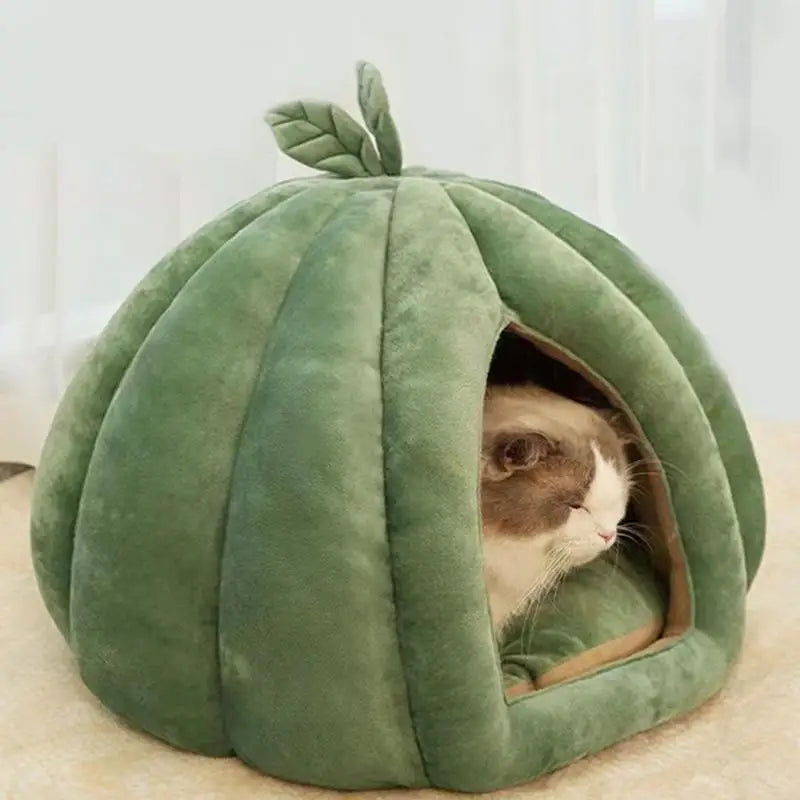 Cat Bed Pumpkin