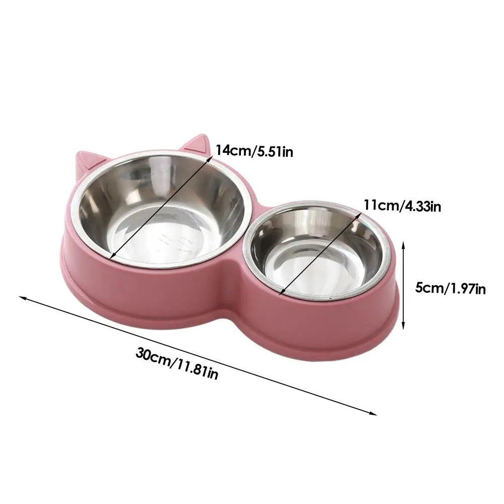 Stainless Bowl Water And Food Feeder