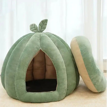 Cat Bed Pumpkin