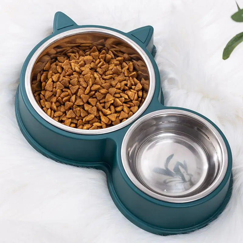 Stainless Bowl Water And Food Feeder