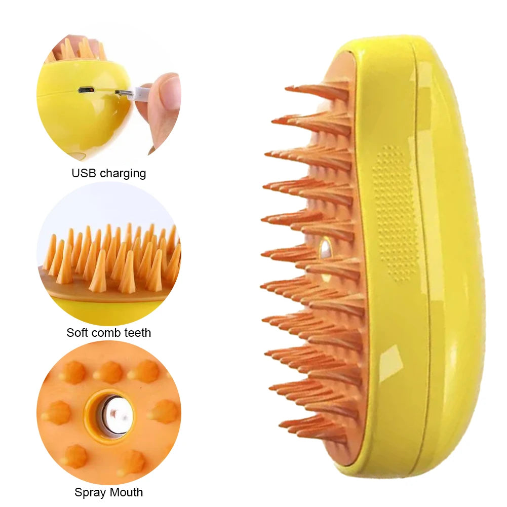 Pet Grooming Brush Spray