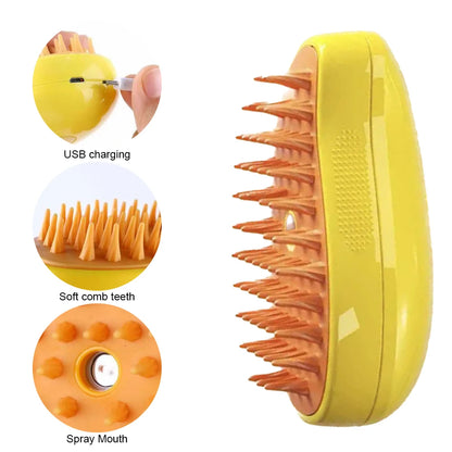 Pet Grooming Brush Spray