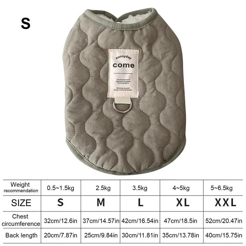 Winter Pet Coat Clothes