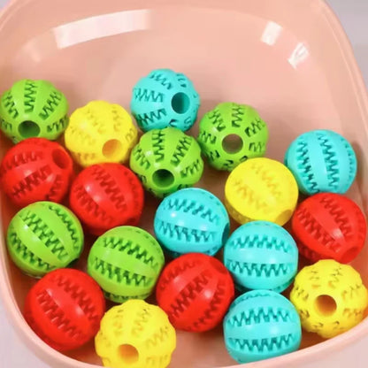 Puppy Rubber Toy Balls