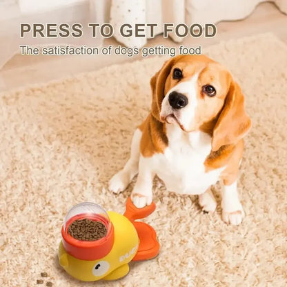 2-in-1 Pet Automatic Food Treat Dispenser